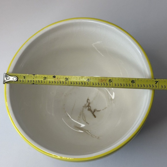 Lillian Vernon Fruit Nesting Bowls, Set of 2 Ceramic Apple 4.5"H x 7"W & Grapes - Picture 8 of 13